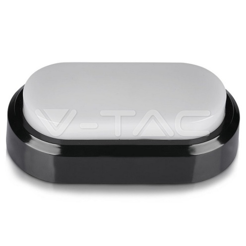 8W Плафониера Овал Черно Тяло 3000К IP54 - изглед 8 - rZ commerce 8W Плафониера Овал Черно Тяло 3000К IP54 - изглед 8