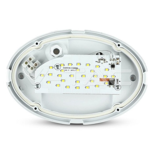 8W Плафониера Овал Бяло Тяло 3000К IP66 - изглед 6 - rZ commerce 8W Плафониера Овал Бяло Тяло 3000К IP66 - изглед 6