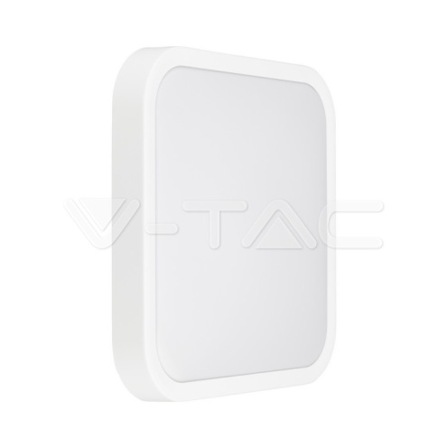 30W LED Плафон Квадрат Бяла Рамка 4000К IP44 /5160lm/ - изглед 6