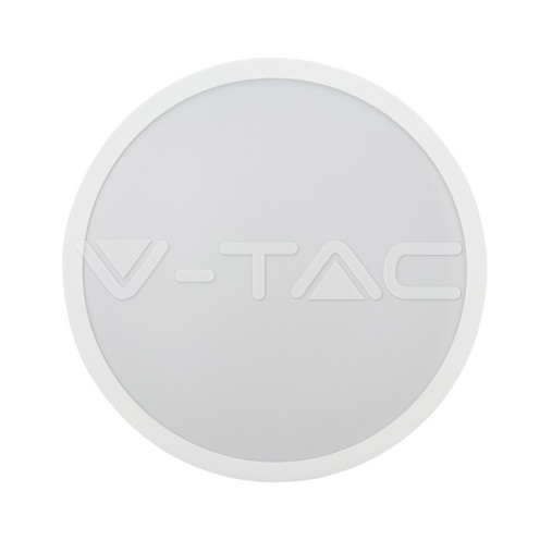30W LED Плафон Кръг Бяла Рамка 6400К IP44 - изглед 7 - rZ commerce 30W LED Плафон Кръг Бяла Рамка 6400К IP44 - изглед 7
