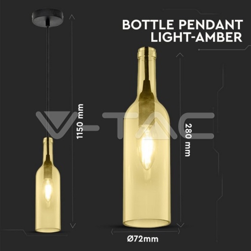 Пендел Бутилка Amber - изглед 4 - rZ commerce Пендел Бутилка Amber - изглед 4