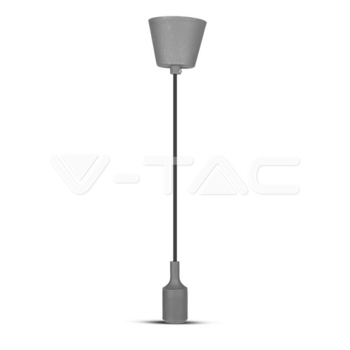 E27 Пендел Сив - изглед 1 - rZ commerce E27 Пендел Сив - изглед 1