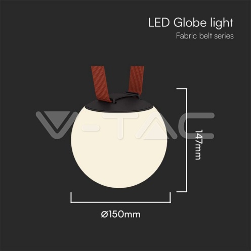 10W LED Магнитен Осветител Въже 120`D 3000K Пясъчно Черно Тяло 3 Години Гаранция - изглед 2
