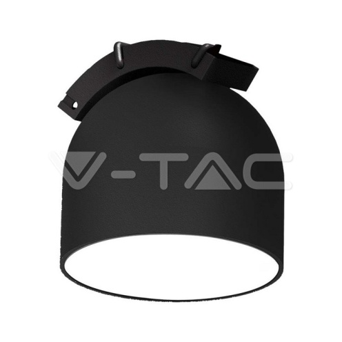 12W LED Магнитен Осветител Въже 120`D 3000K Пясъчно Черно Тяло 3 Години Гаранция - изглед 1