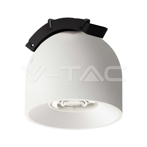 12W LED Магнитен Осветител Въже 38`D 3000K Пясъчно Бяло Тяло 3 Години Гаранция - изглед 1