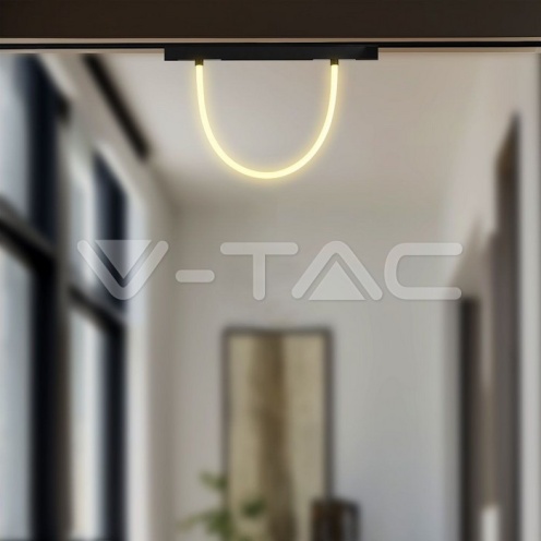 12W LED Smart Магнитен Релсов Осветител Гъвкав 1м CCT: 3в1 Димиращ Черно Тяло - изглед 9 - rZ commerce 12W LED Smart Магнитен Релсов Осветител Гъвкав 1м CCT: 3в1 Димиращ Черно Тяло - изглед 9