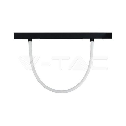 12W LED Smart Магнитен Релсов Осветител Гъвкав 1м CCT: 3в1 Димиращ Черно Тяло - изглед 1 - rZ commerce 12W LED Smart Магнитен Релсов Осветител Гъвкав 1м CCT: 3в1 Димиращ Черно Тяло - изглед 1