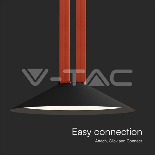 20W LED Магнитен Осветител Въже 120`D 3000K Пясъчно Черно Тяло 3 Години Гаранция - изглед 6 - rZ commerce 20W LED Магнитен Осветител Въже 120`D 3000K Пясъчно Черно Тяло 3 Години Гаранция - изглед 6