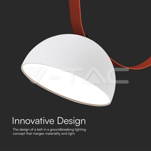 20W LED Магнитен Осветител Въже 120`D 3000K Пясъчно Бяло Тяло 3 Години Гаранция /1/ - изглед 7