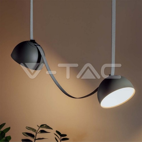 20W LED Магнитен Осветител Въже 120`D 3000K Пясъчно Черно Тяло 3 Години Гаранция /1/ - изглед 5