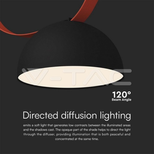 20W LED Магнитен Осветител Въже 120`D 3000K Пясъчно Черно Тяло 3 Години Гаранция /1/ - изглед 8