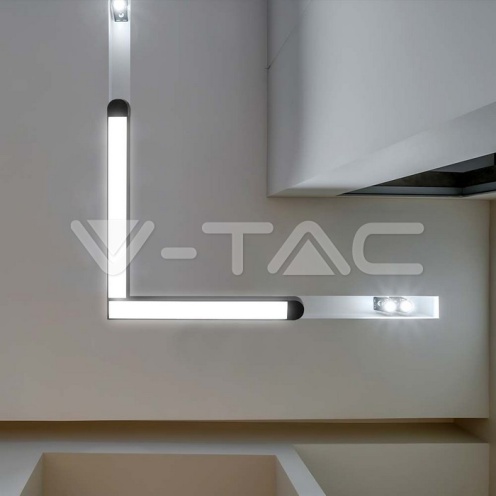 25W LED Магнитен Осветител L Форма 3000K Черно Тяло - изглед 8 - rZ commerce 25W LED Магнитен Осветител L Форма 3000K Черно Тяло - изглед 8