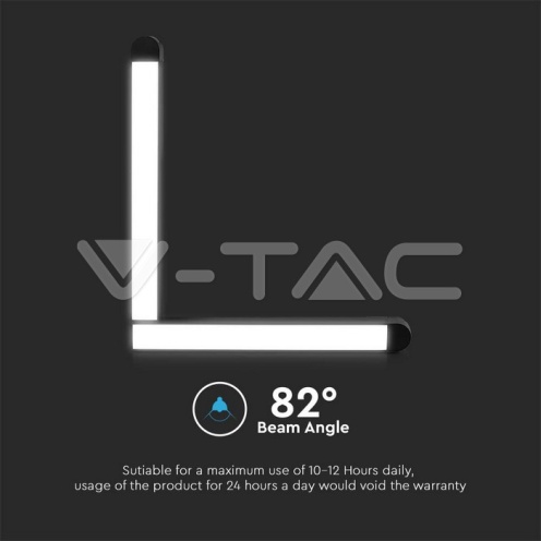 25W LED Магнитен Осветител L Форма 6400K Черно Тяло - изглед 6 - rZ commerce 25W LED Магнитен Осветител L Форма 6400K Черно Тяло - изглед 6