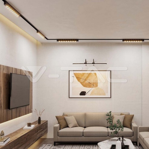 22W LED Магнитен Линеен Спот 3000K Черно Тяло - изглед 9 - rZ commerce 22W LED Магнитен Линеен Спот 3000K Черно Тяло - изглед 9