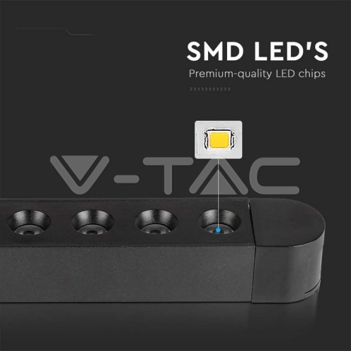 22W LED Магнитен Линеен Спот 3000K Черно Тяло - изглед 3 - rZ commerce 22W LED Магнитен Линеен Спот 3000K Черно Тяло - изглед 3