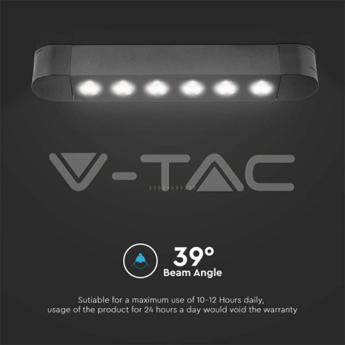 5W LED Магнитен Линеен Спот 3000K Черно Тяло - изглед 6 - rZ commerce 5W LED Магнитен Линеен Спот 3000K Черно Тяло - изглед 6