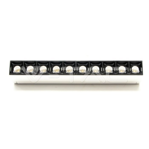 25W LED Линеен Релсов Монтах SAMSUNG CHIP Бял 2700К - изглед 2