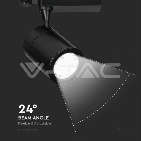 35W LED Прожектор Релсов Монтаж Черно Тяло 3000K - изглед 8 - rZ commerce 35W LED Прожектор Релсов Монтаж Черно Тяло 3000K - изглед 8