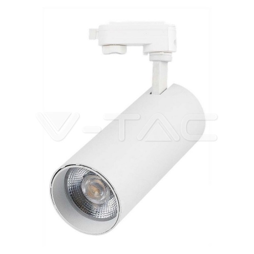 30W LED COB Релсов осветител 3in1 бяло тяло - изглед 1 - rZ commerce 30W LED COB Релсов осветител 3in1 бяло тяло - изглед 1