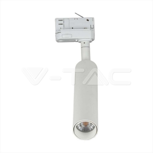 15W LED Прожектор релсов монтаж SAMSUNG CHIP бял 3000K - изглед 2 - rZ commerce 15W LED Прожектор релсов монтаж SAMSUNG CHIP бял 3000K - изглед 2