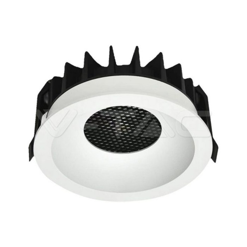 24W LED Луна Bridgelux 3в1 Бял Ринг + Черна Основа - изглед 1 - rZ commerce 24W LED Луна Bridgelux 3в1 Бял Ринг + Черна Основа - изглед 1
