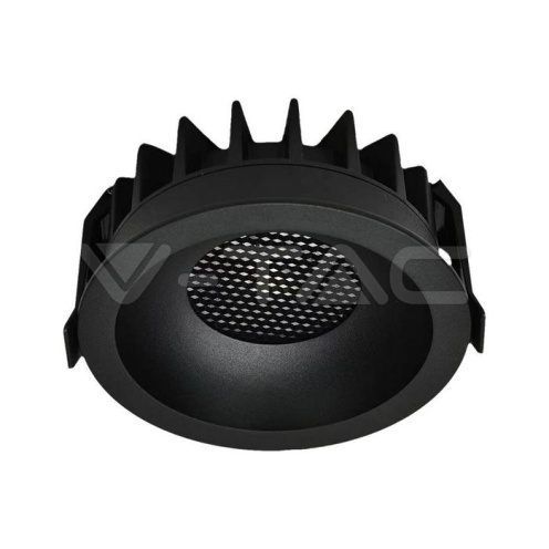 18W LED Луна Bridgelux 3в1 Черен Ринг + Черна Основа - изглед 1 - rZ commerce 18W LED Луна Bridgelux 3в1 Черен Ринг + Черна Основа - изглед 1