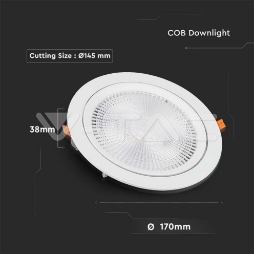 20W LED Луна SAMSUNG CHIP 3000K - изглед 7 - rZ commerce 20W LED Луна SAMSUNG CHIP 3000K - изглед 7
