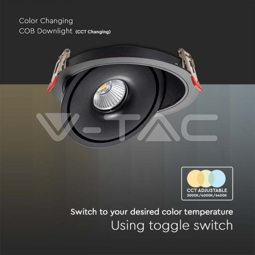 30W LED COB Луна 3 в 1 Черно Тяло - изглед 6 - rZ commerce 30W LED COB Луна 3 в 1 Черно Тяло - изглед 6