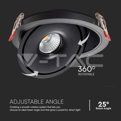 20W LED COB Луна 3 в 1 Черно Тяло - изглед 5 - rZ commerce 20W LED COB Луна 3 в 1 Черно Тяло - изглед 5