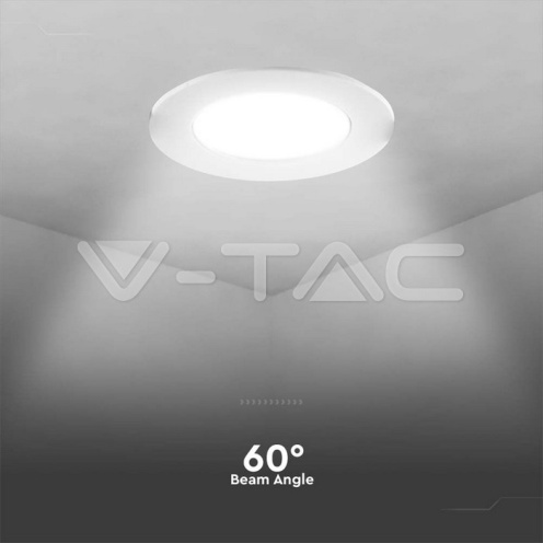 7W LED Луна Кръг SAMSUNG 4000K Бяло Тяло - изглед 3 - rZ commerce 7W LED Луна Кръг SAMSUNG 4000K Бяло Тяло - изглед 3