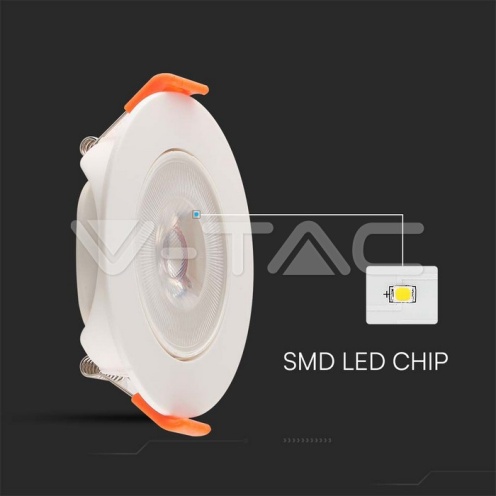 7W LED Луна Кръг SAMSUNG 4000K Бяло Тяло - изглед 2 - rZ commerce 7W LED Луна Кръг SAMSUNG 4000K Бяло Тяло - изглед 2