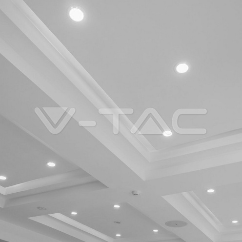 7W LED Луна Кръг SAMSUNG 4000K Бяло Тяло - изглед 7 - rZ commerce 7W LED Луна Кръг SAMSUNG 4000K Бяло Тяло - изглед 7