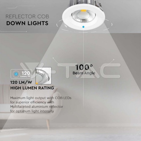 40W СОВ Луна Кръгла A++ 120Lm/W 6000K - изглед 12 - rZ commerce 40W СОВ Луна Кръгла A++ 120Lm/W 6000K - изглед 12