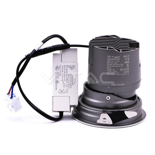 15W LED COB Хотелски Луни 24D 4000K - изглед 2