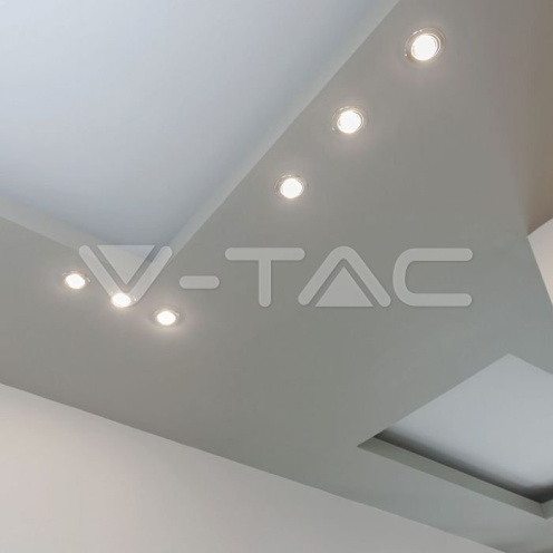 5W LED Луна Пожароустоичива Никел Димираща 3000К - изглед 10