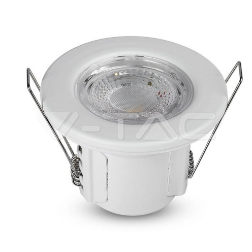 5W LED Луна Пожароустоичива Бяла Димираща 6400К - изглед 1
