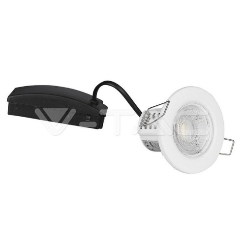 5W LED Луна Пожароустоичива Бяла Димираща 6400К - изглед 9