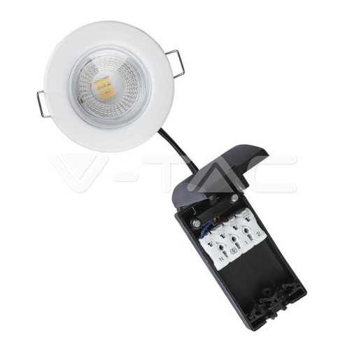 5W LED Луна Пожароустоичива Бяла Димираща 4000К - изглед 8
