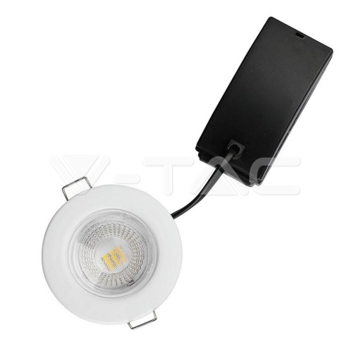 5W LED Луна Пожароустоичива Бяла Димираща 4000К - изглед 11