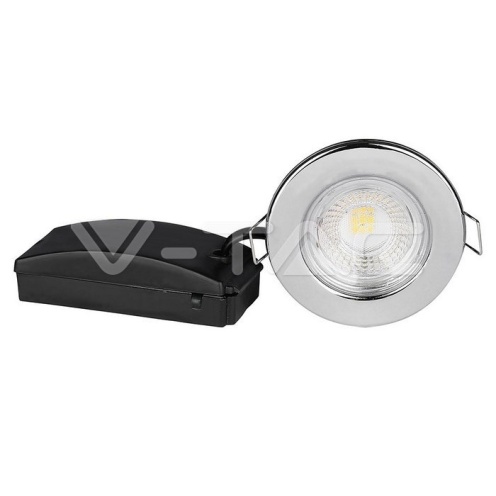 5W LED Луна Пожароустоичива Хром Димираща 4000К - изглед 9 - rZ commerce 5W LED Луна Пожароустоичива Хром Димираща 4000К - изглед 9