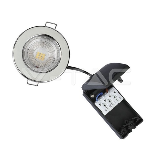 5W LED Луна Пожароустоичива Хром Димираща 4000К - изглед 10 - rZ commerce 5W LED Луна Пожароустоичива Хром Димираща 4000К - изглед 10