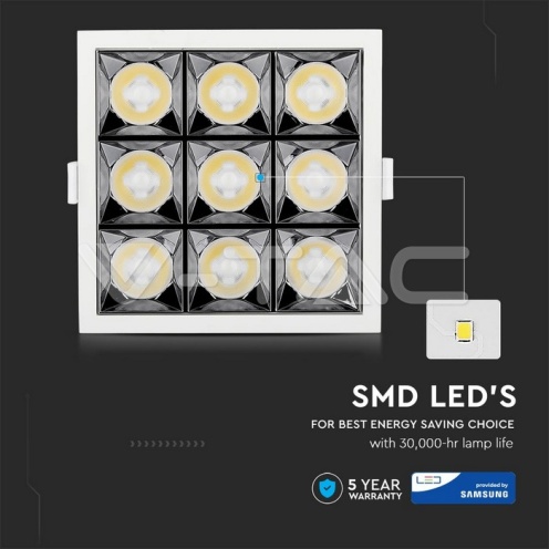 LED Луна SAMSUNG ЧИП - 36W Рефлектор UGR<19 36' 5700K - изглед 15 - rZ commerce LED Луна SAMSUNG ЧИП - 36W Рефлектор UGR<19 36' 5700K - изглед 15
