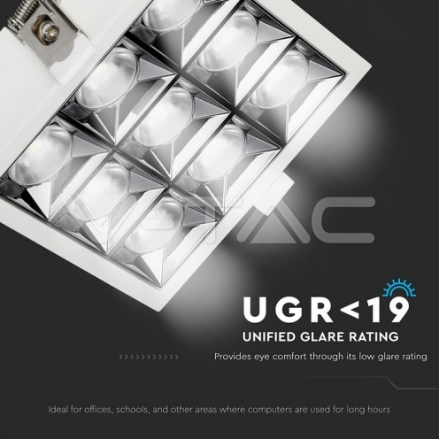 LED Луна SAMSUNG ЧИП - 36W Рефлектор UGR<19 36' 5700K - изглед 3 - rZ commerce LED Луна SAMSUNG ЧИП - 36W Рефлектор UGR<19 36' 5700K - изглед 3