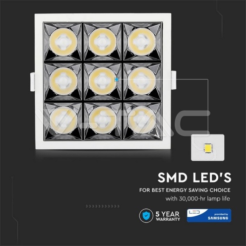 LED Луна SAMSUNG ЧИП - 36W Рефлектор UGR<19 12' 4000K - изглед 15 - rZ commerce LED Луна SAMSUNG ЧИП - 36W Рефлектор UGR<19 12' 4000K - изглед 15