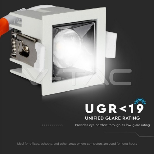 LED Луна SAMSUNG ЧИП - 4W Рефлектор UGR<19 12' 5700K - изглед 3 - rZ commerce LED Луна SAMSUNG ЧИП - 4W Рефлектор UGR<19 12' 5700K - изглед 3