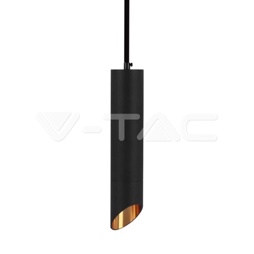 1xGU10 Корпус Пендел Черен D:55x300мм - изглед 3 - rZ commerce 1xGU10 Корпус Пендел Черен D:55x300мм - изглед 3