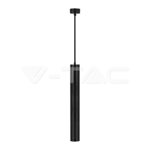 1*GU10 Корпус Пендел Черен D:60*500MM - изглед 2 - rZ commerce 1*GU10 Корпус Пендел Черен D:60*500MM - изглед 2