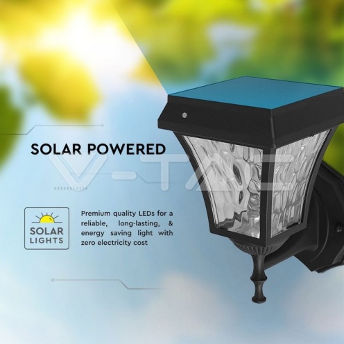2W LED Соларна Стенна Лампа 3в1 - изглед 5 - rZ commerce 2W LED Соларна Стенна Лампа 3в1 - изглед 5