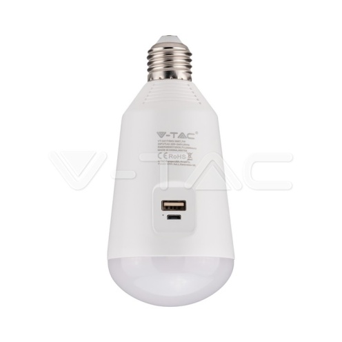 LED Крушка - 7W Соларна 3в1 С Дистанционно - изглед 12
