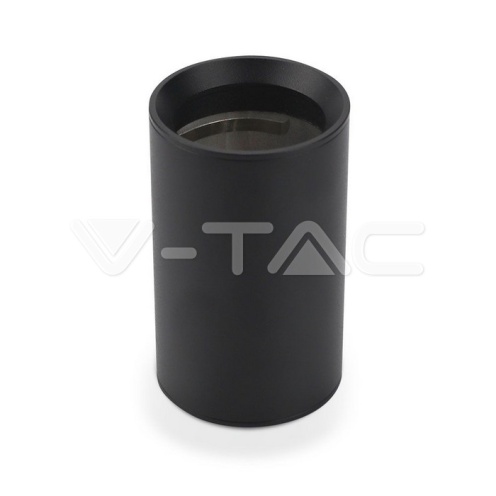 GU10 Отливка Външен Монтаж Черна H:100mm - изглед 4
